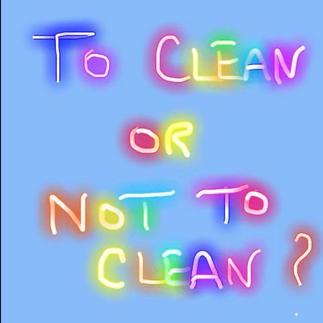 To Clean or not to Clean&nbsp;🤔